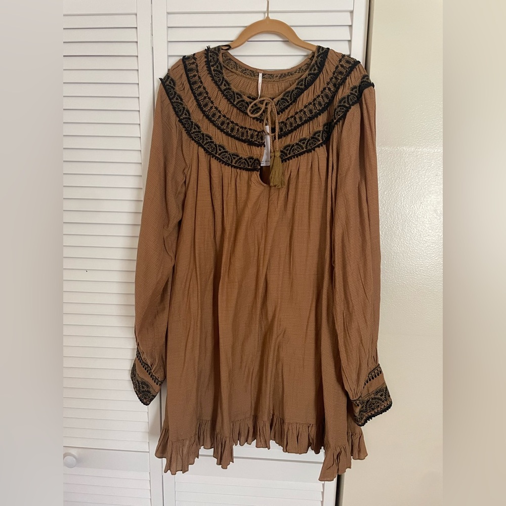 Free People Peasant style dress